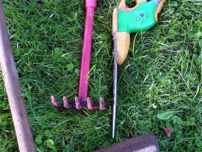 Das dritte Mal Düngen und vertikutieren