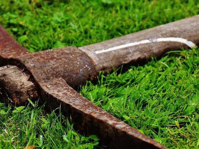 Gartengeräte reinigen